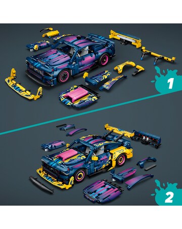 LEGO Technic Custom Garage Ford Mustang GT CAR 42236