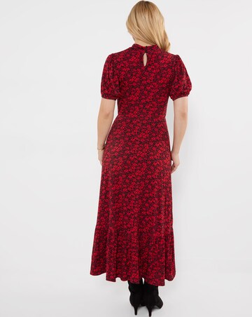 Joe Browns Ditsy Dreams High Neck Jersey Maxi Dress