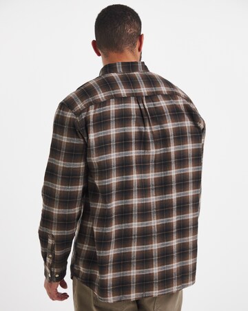 Jack & Jones Field Check Shirt - Black Multi