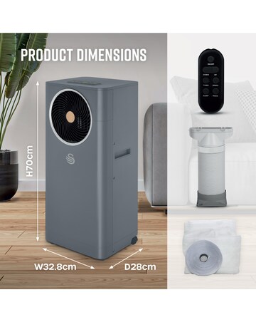 Swan Nordic 5K BTU 3in1 Air Conditioner
