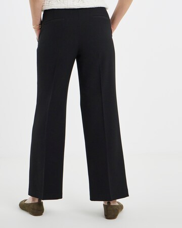 Black Tailored Wide Leg Trousers