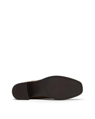 Clarks Suede Wrenn Heeled Ankle Boot - Standard Fit (D)