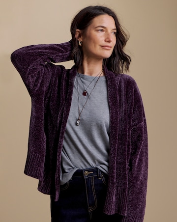 Julipa Chenille Pocket Cardigan