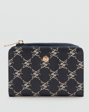Mango Medium Wallet With Logo Print