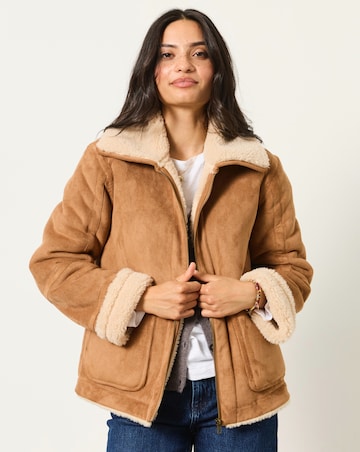 Fatface Aspen Shearling Jack