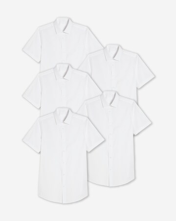 3 Pack Long Sleeve White Formal Shirt