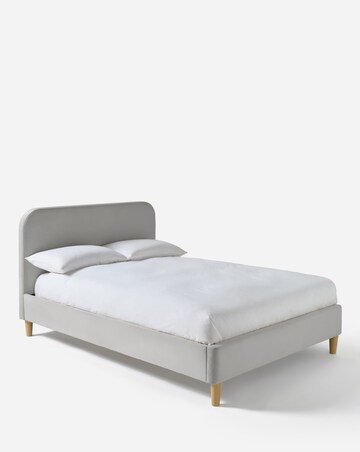 Emery Velvet Bedframe with mattress