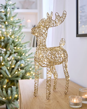 Shimmer Light Up Reindeer