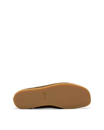 Clarks Wallabee EVO Suede Shoe - Dark Olive