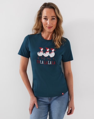 Joe Browns The Cosy Geese Graphic T-shirt
