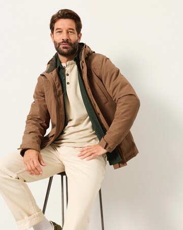 FatFace Bala Waterproof Jacket (Regular & Tall) - Natural