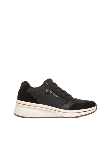 Skechers Black Billion Flex Luxe Up Trainers - Standard Fit (D)