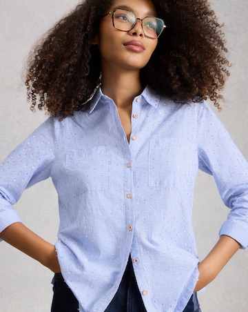 White Stuff Sophie Metallic Shirt