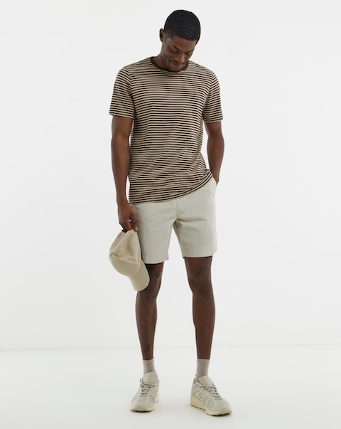 Fully Elasticated Comfort Waist Chino Short