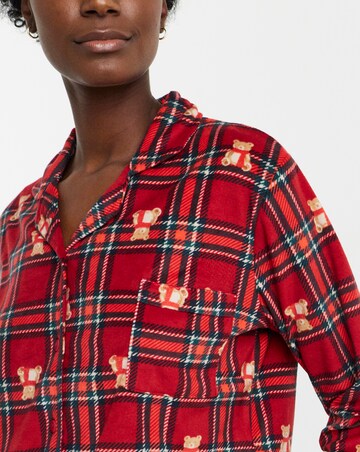 Bear Print Family Pyjamas - Womens