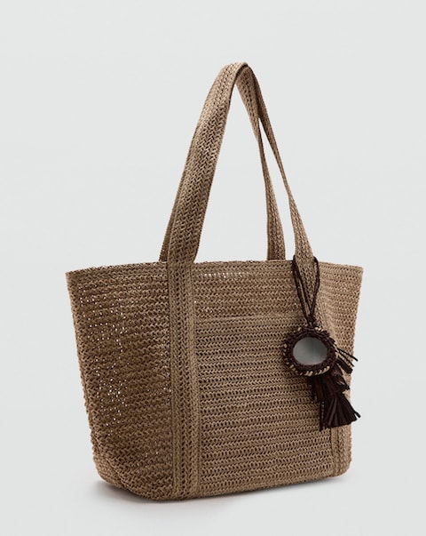 Mango Natural Fibre Tote Bag