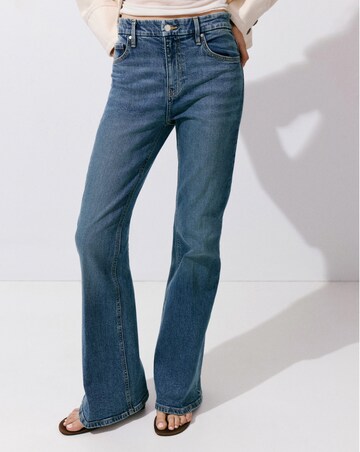 Mango Violeta High Rise Flared Jean