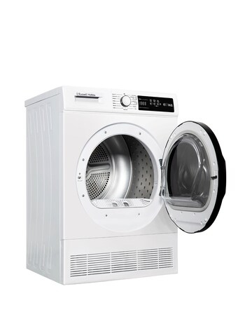 Russell Hobbs RH8CTD111W 8kg Condenser Tumble Dryer White + Install