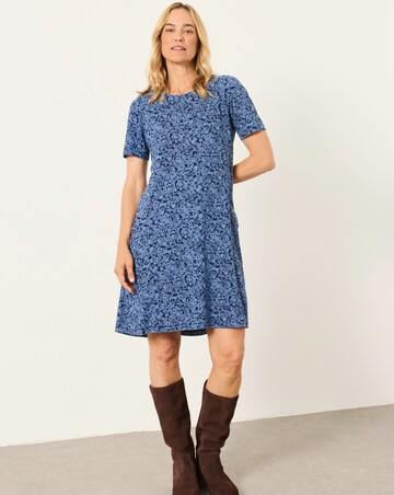 Fatface Pippa Dot Floral Dress