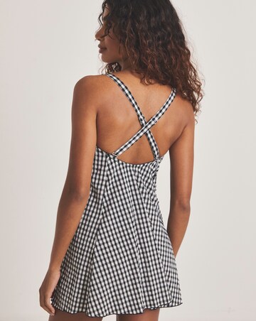 MAGISCULPT Gingham 360 Degree Shaping Swimdress