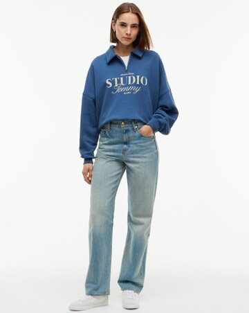 Tommy Hilfiger Studio Graphic Half-Zip Polo Jumper