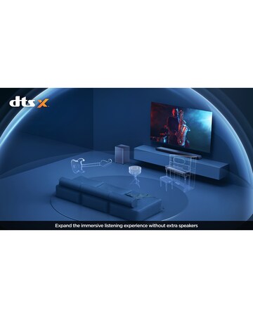 TCL S55HK Series 2.1 Dolby Atmos All-in-One Dual Bass Soundbar with Subwoofer