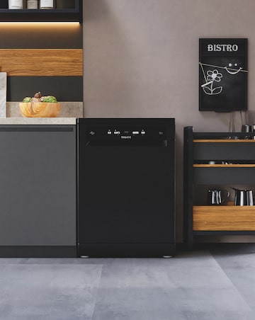 Hotpoint HP2FFC14BN6BUK Freestanding Full Size Dishwasher with ActiveDry - Black