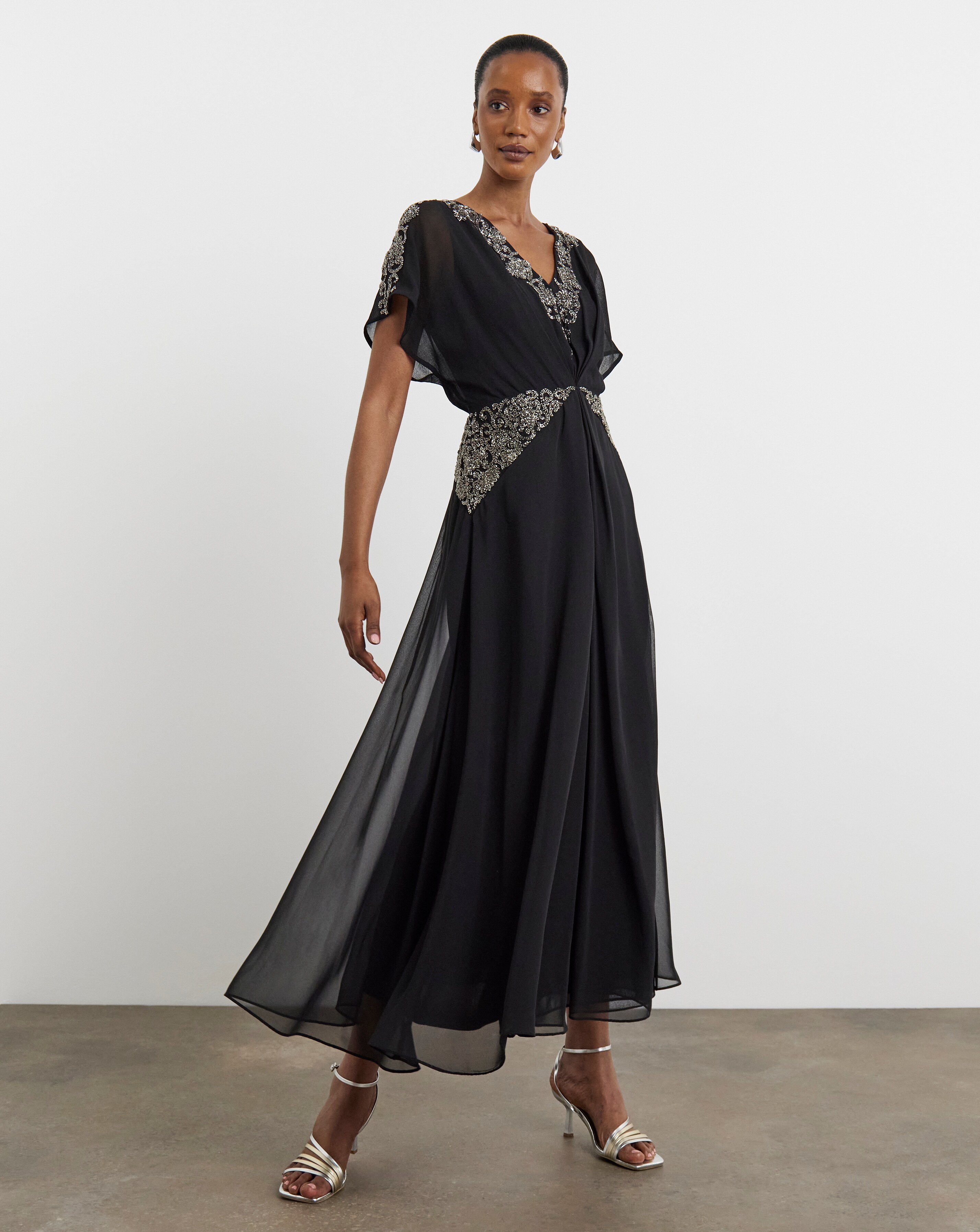Joanna Hope Beaded Maxi Dress | Ambrose Wilson