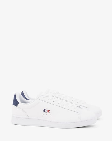Lacoste Carnaby Set Trainers - White/Navy/Red