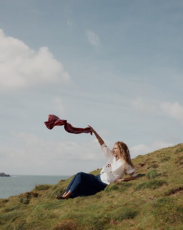 Seasalt Cornwall Grace Embroidered Top