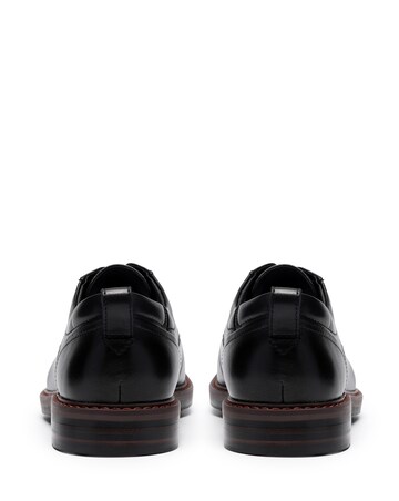 Clarks Aldwin 2 Leather Derby Shoe - Black
