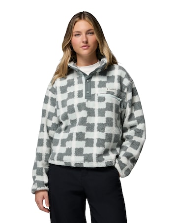 Columbia Helvetia II Printed Cropped Half Snap