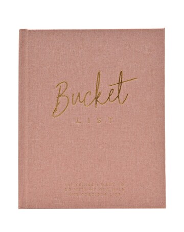 Serenity Bucket List Journal