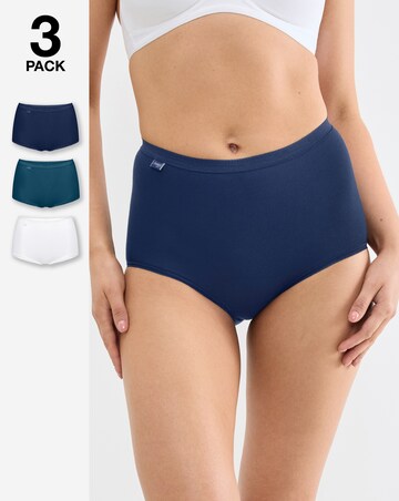 Sloggi 6Pack Basic Maxi Knicker Blue Multi