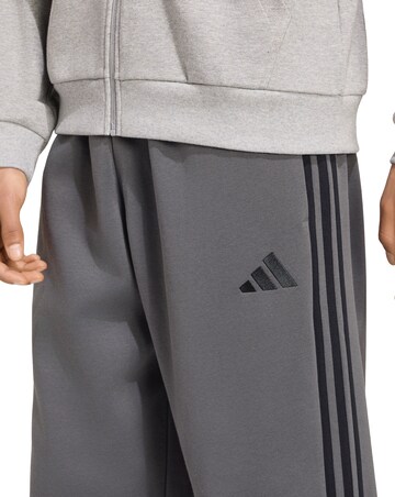 adidas 3 Stripes Fleece Cuffed Joggers