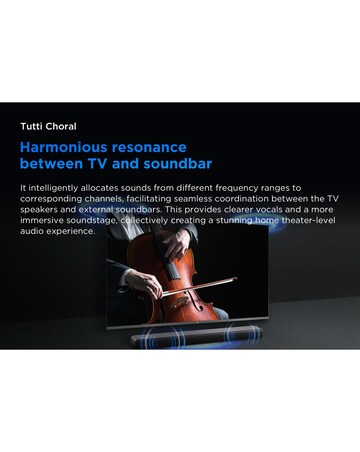TCL S45H Series 2.0 Dolby Atmos All-in-One Dual Bass Soundbar