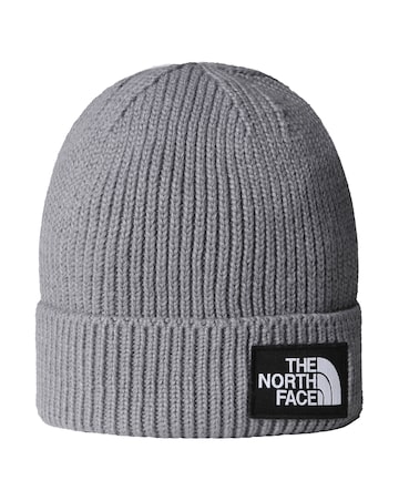 The North Face Logo Box Cuffed Beanie