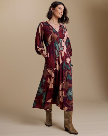 Julipa Printed Jersey Midi Dress