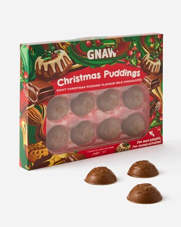 Gnaw Christmas Puddings Chocolate Box