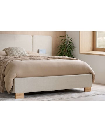 Isla Bed with Storage Headboard