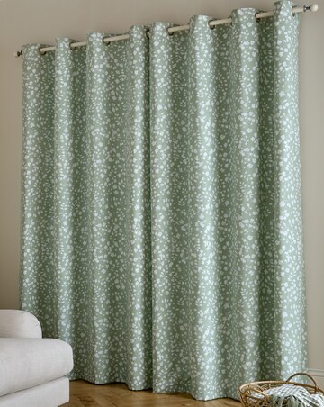 Catherine Lansfield Arla Floral Curtains