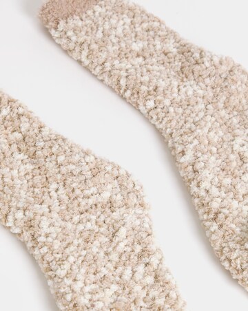 Pretty Secrets (2 Pair Pack) Popcorn Cosy Bed Socks