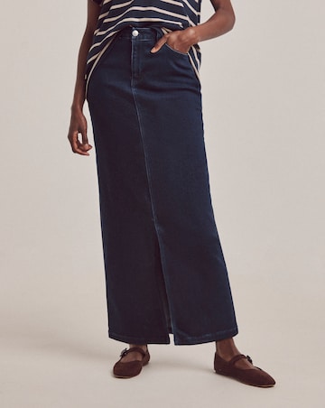 Anthology Indigo Denim Maxi Skirt