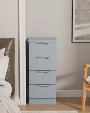 Haydn Ready Assembled 4 Drawer Tallboy - Kids
