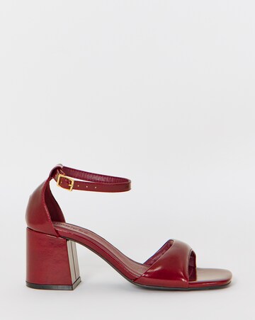 Coco Barely There Block Heel Sandals - Wide Fit (E)
