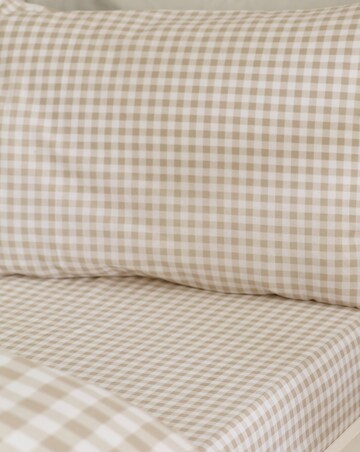 Catherine Lansfield Bamford Gingham Check Fitted Sheet