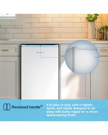 Fridgemaster MUL4892E Under Counter Fridge - White E Rated 85CM