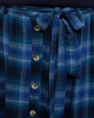 Joe Browns Button Down Plaid Maxi Skirt