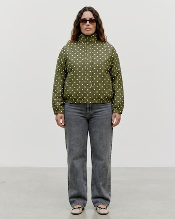 Vero Moda Kayla High Neck Polka Dot Jacket