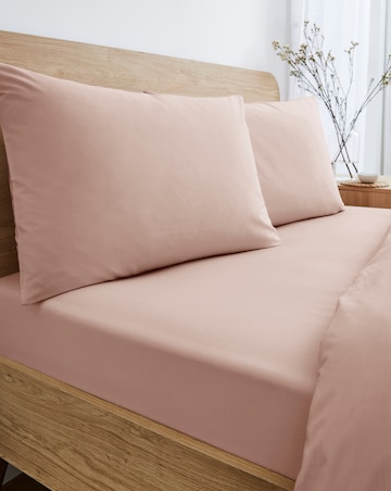Pure Cotton 200TC 30cm Deep Fitted Sheet